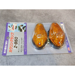 2 clignotants goutte d'eau pour carénage vintage ADAPTABLE HONDA 33400-Z-900
