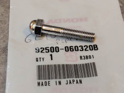 Vis à tête hexagonale arrondie 6x32 HONDA 92500-060320B