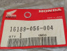 Joint aluminium de vis vidange carbu CD90Z PF50 PC50 SS50U HONDA 16189-056-004