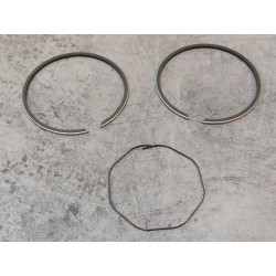 Jeu de segments cote 0.50 pour MB80 81 MT80S 80 MTX80 82 HONDA 130A3-183-004