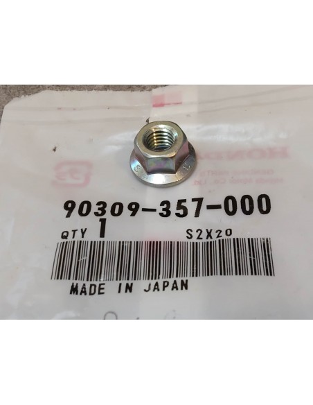 Ecrou haut à embase 8 mm HONDA 90309-357-000
