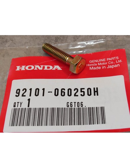 Vis à tête hexagonale 6x25 mm HONDA 92101-060250H