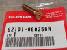 Vis à tête hexagonale 6x25 mm HONDA 92101-060250H
