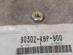 Ecrou 6 mm HONDA 90302-KBP-900