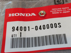 Boulon 4 mm HONDA 94001-040000S
