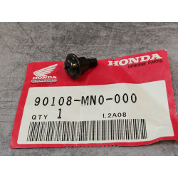 Vis 5x13 epaulee tete large noire empreinte cruciforme HONDA 90108-MN0-000