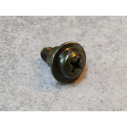 Vis 5x13 epaulee tete large noire empreinte cruciforme HONDA 90108-MN0-000