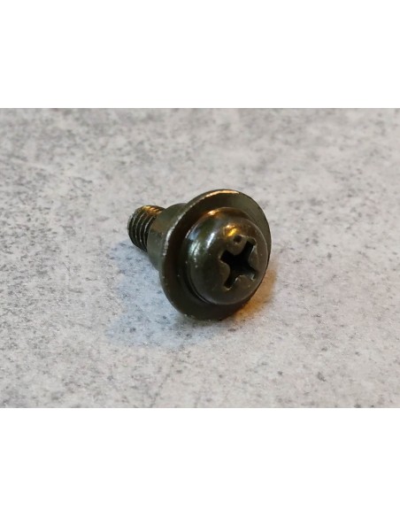 Vis 5x13 epaulee tete large noire empreinte cruciforme HONDA 90108-MN0-000