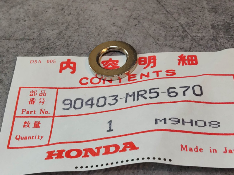 Joint torique 13x2.5 mm HONDA 91335-567-000