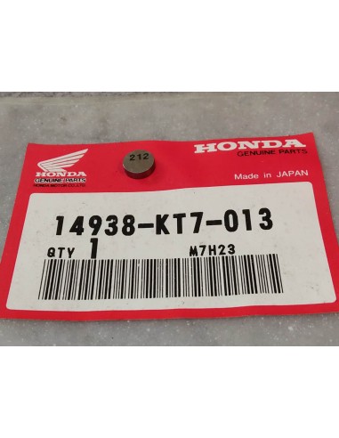 Pastille de réglage soupape diamètre 7.48 épaisseur 2.125mm HONDA 14938-KT7-013