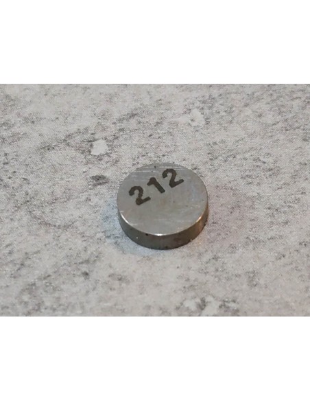 Pastille de réglage soupape diamètre 7.48 épaisseur 2.125mm HONDA 14938-KT7-013