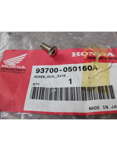 Vis cruciforme à tête bombée 5x16 HONDA 93700-050160A