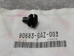 Rivet plastique de garniture HONDA 90683-GAZ-003