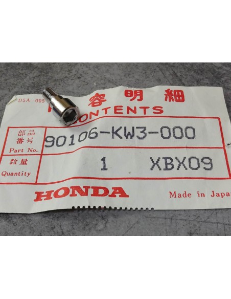 Vis spéciale à clé Allen NX250 /E HONDA 90106-KW3-000