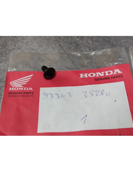 Vis noire cruciforme tête bombée 5x12 mm HONDA 93903-35280