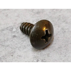 Vis noire cruciforme tête bombée 5x12 mm HONDA 93903-35280