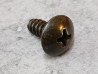 Vis noire cruciforme tête bombée 5x12 mm HONDA 93903-35280