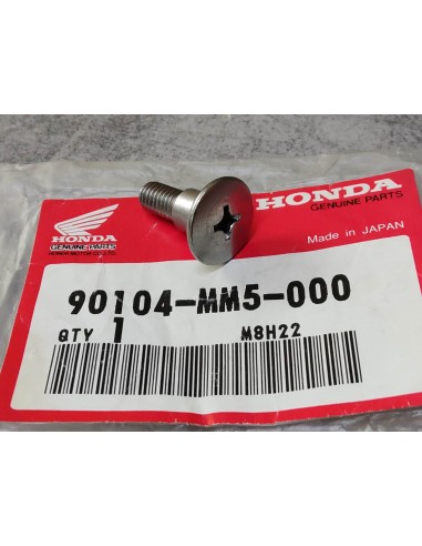Vis épaulée 6x1 mm tête large empreinte cruciforme HONDA 90104-MM5-000
