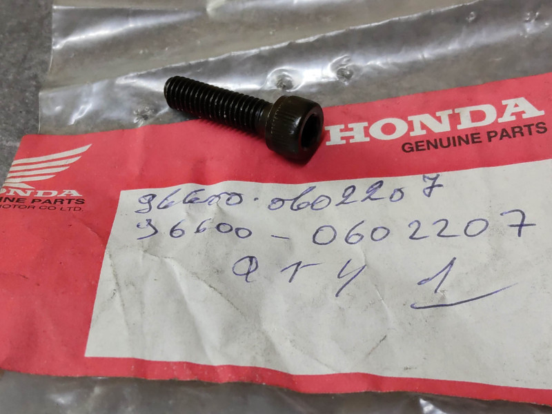Vis à clé Allen 6x22 HONDA 96600-0602207