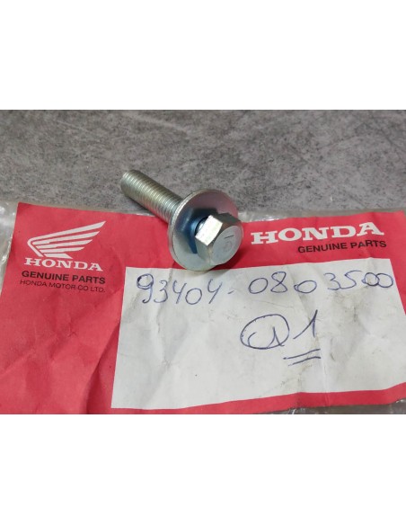 Vis à tête hexagonale 8x35 mm + rondelle HONDA 93404-0803500
