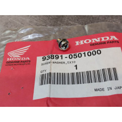 Vis cruciforme 5x10 et rondelle HONDA 93891-0501000