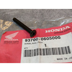 Vis cruciforme M6x50 tète fraisée bombée noire HONDA 93700-060500G