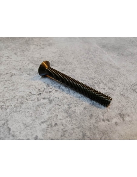Vis cruciforme M6x50 tète fraisée bombée noire HONDA 93700-060500G