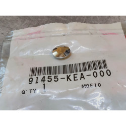 Bouchon chromé de tete de vis BTR D 8 mm HONDA 91455-KEA-000