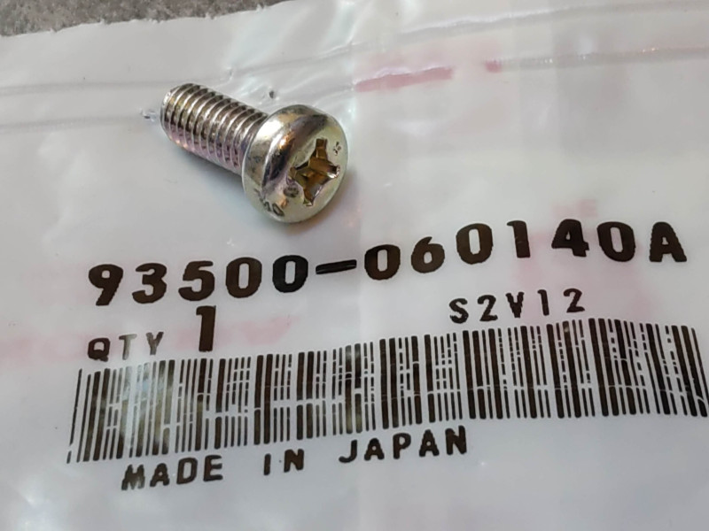 Vis cruciforme 6x14 mm HONDA 93500-060140A