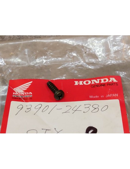 Vis auto taraudeuse cruciforme noire 4x12 HONDA 93901-24380