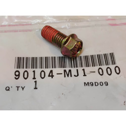 Vis à tête hexagonale filetage rouge 8x19 mm HONDA 90104-MJ1-000