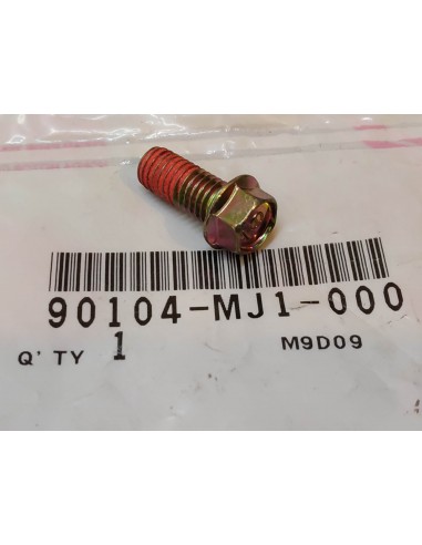 Vis à tête hexagonale filetage rouge 8x19 mm HONDA 90104-MJ1-000