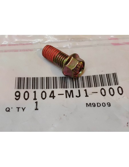 Vis à tête hexagonale filetage rouge 8x19 mm HONDA 90104-MJ1-000