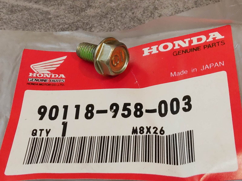 Vis à tête hexagonale 6x12 HONDA 90118-958-003