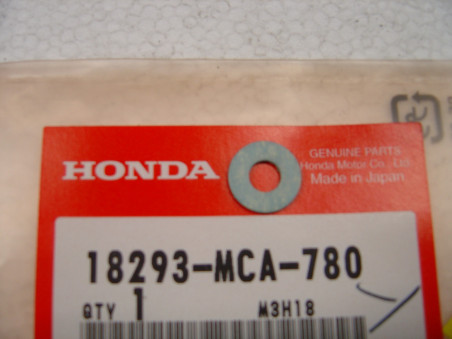 Rondelle Antichaleur Honda 18293MCA780 GL1500 VT800 VT1100