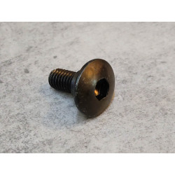 Vis BTR tête bombée épaulée noire 6x14 mm Honda 90106-KBV-000