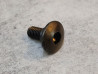 Vis BTR tête bombée épaulée noire 6x14 mm Honda 90106-KBV-000