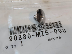Vis cruciforme tete bombée épaulée 6x8 mm HONDA 90380-MZ5-000