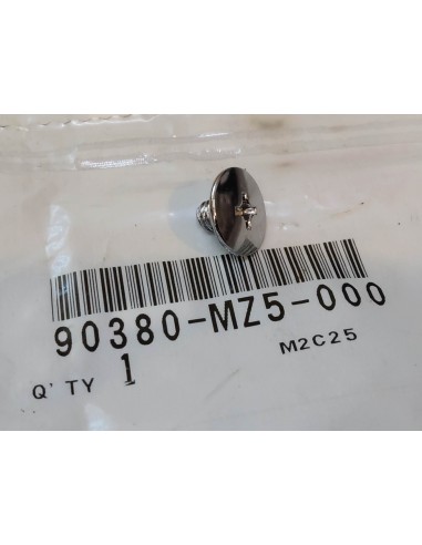 Vis cruciforme tete bombée épaulée 6x8 mm HONDA 90380-MZ5-000