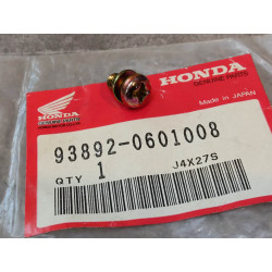 Vis 6x10 et rondelle HONDA 93892-0601008