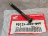 Vis masselotte de guidon M6 tete fraisee bombee noire HONDA 90126-MS2-000