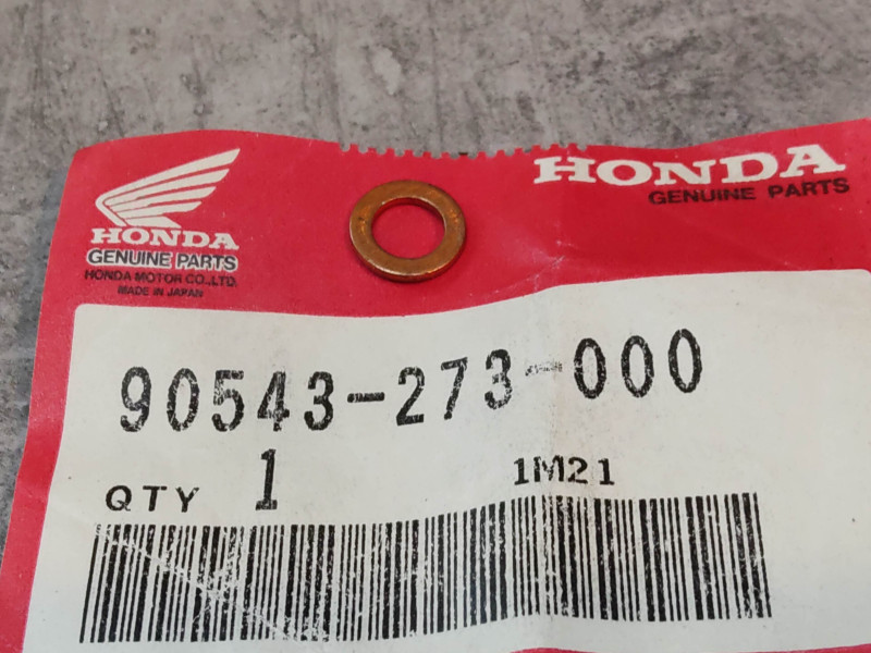 Rondelle joint cuivre 6mm HONDA 90543-273-000