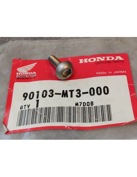 Vis m5x16 tète bombée large empreinte CHc HONDA 90103-MT3-000