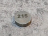 Pastille de réglage soupape diamètre 7.48 épaisseur 2.15 mm HONDA 14939-KT7-013