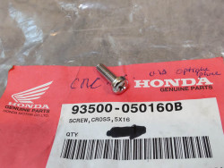 Vis cruciforme Honda 93500-050160B | Visserie moto
