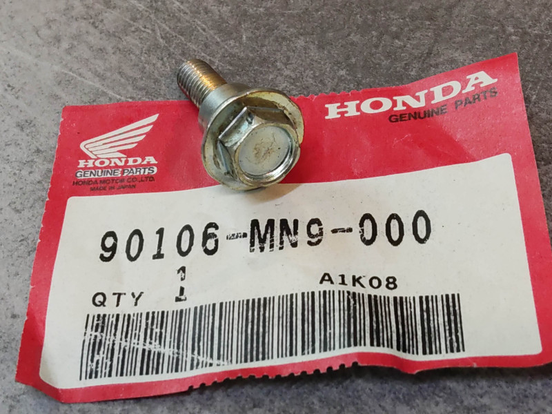 Vis Tête Hexagonale Épaulée M6 Honda 90106-MN9-000