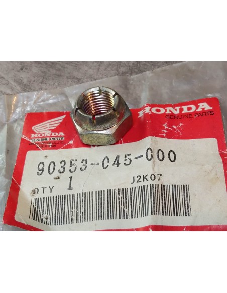 Ecrou frein 12mm de bras oscillant HONDA 90353-045-000