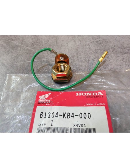 Ecrou avec fil de masse de phare Droit CM125C 82/99 CM250C HONDA 61304-KB4-000