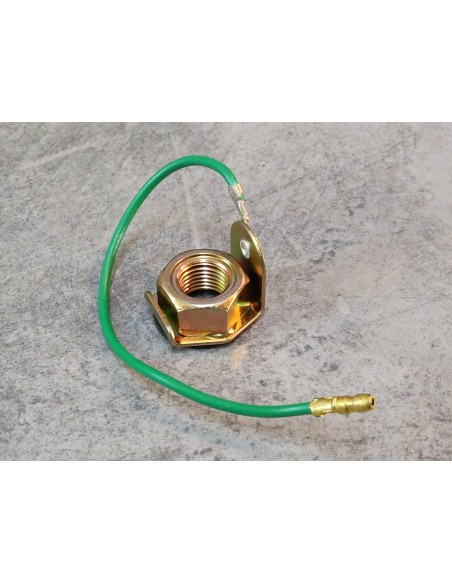 Ecrou avec fil de masse de phare Droit CM125C 82/99 CM250C HONDA 61304-KB4-000