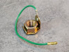 Ecrou avec fil de masse de phare Droit CM125C 82/99 CM250C HONDA 61304-KB4-000